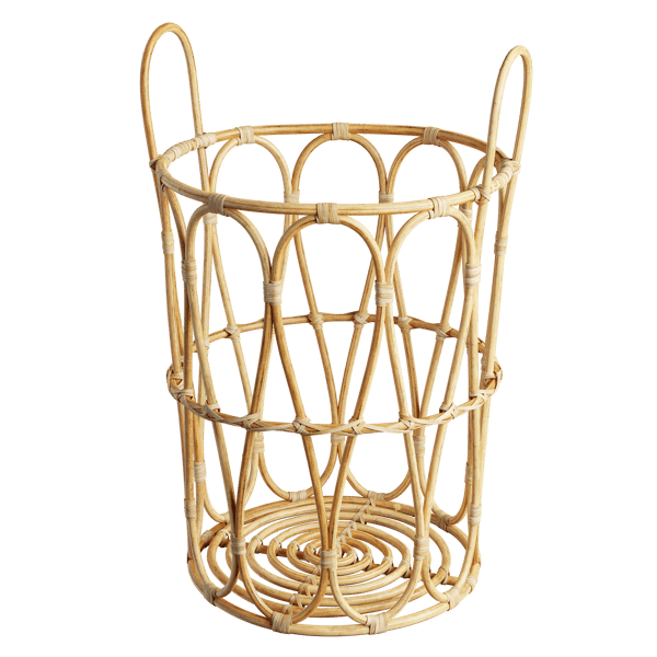 Modelo de cesta estrecha de ratán