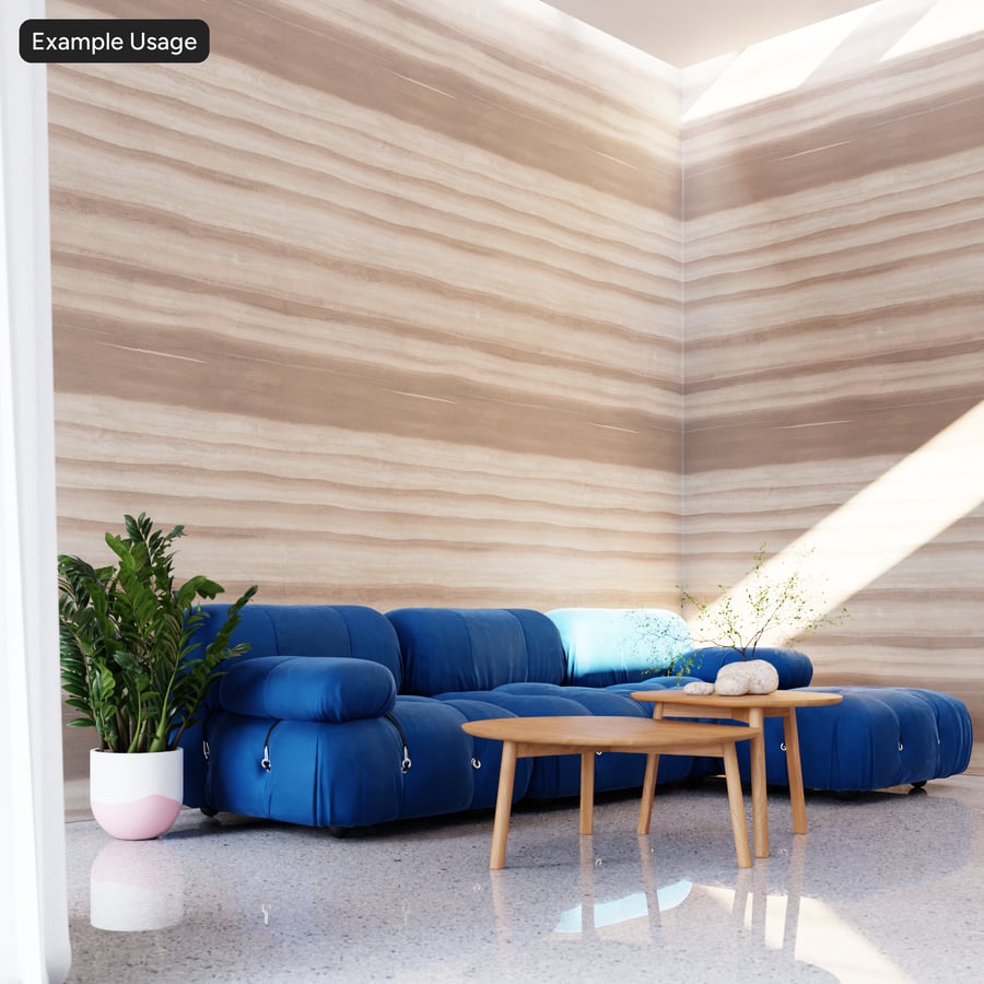 Thick Layered Sand Rammed Earth Texture