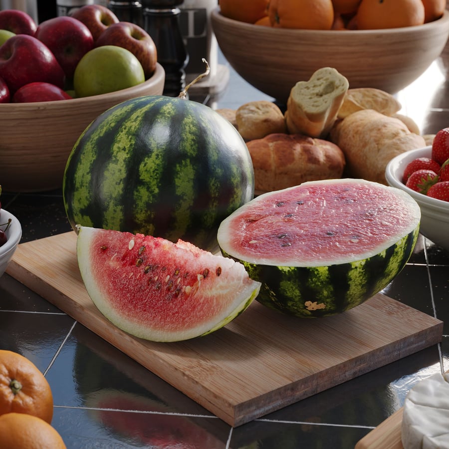 Wassermelone Modelle