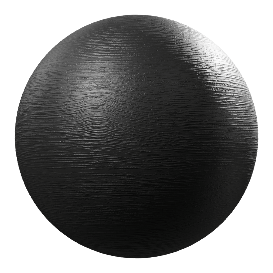 Fine Wood Grain Mold Plastic Texture, Black