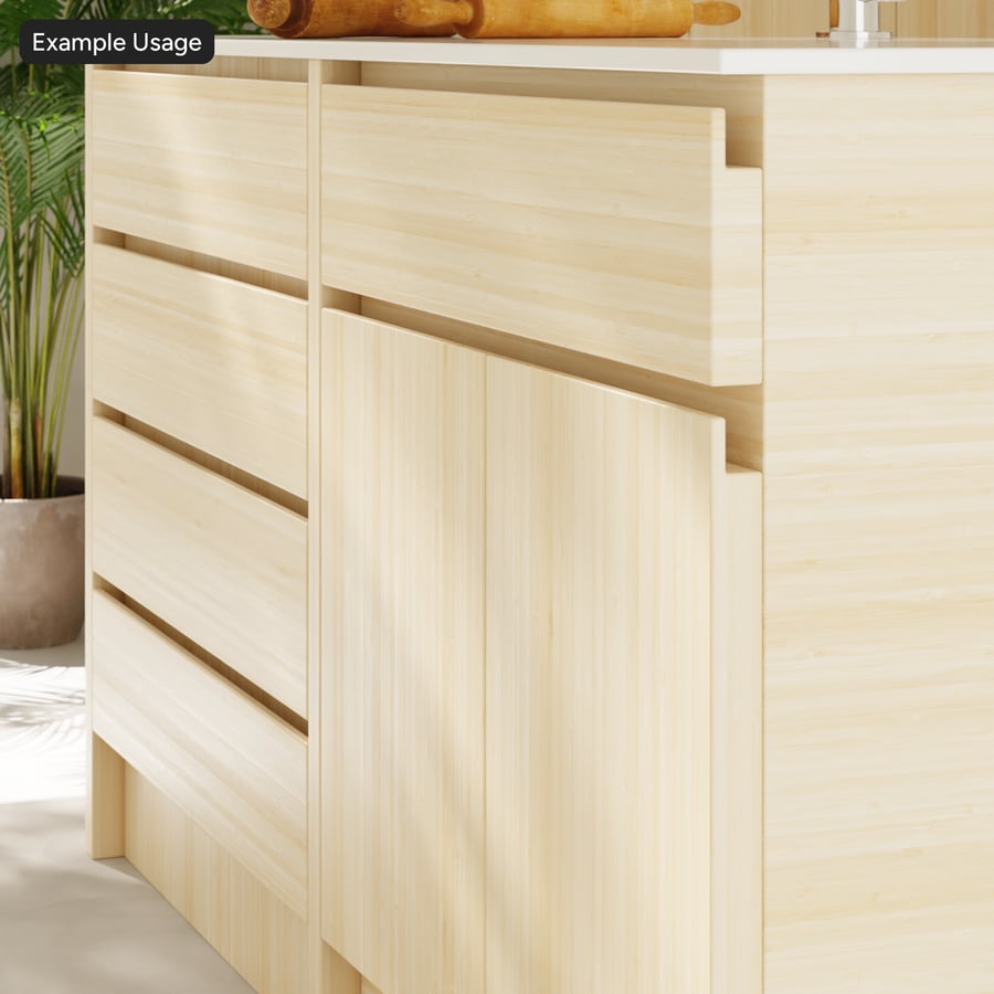 Tekstur Veneer Kayu Bambu yang Cocok dengan Slip