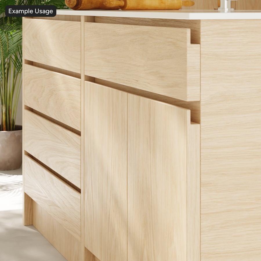 Book Match White Oak fa furnér textúra