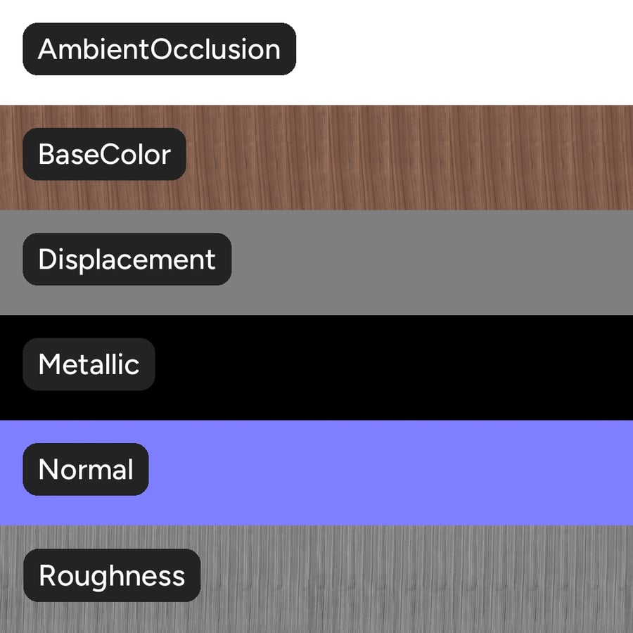 Slip Match Walnut Wood Veneer Texture