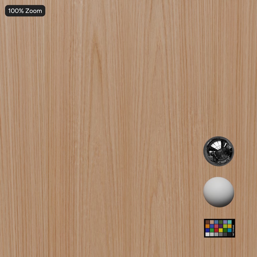Book Match Oak Wood Veneer Texture