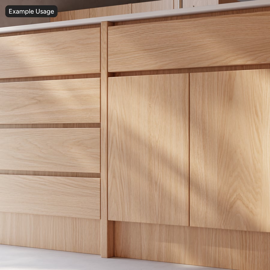 Slip Match Oak Wood Veneer Texture