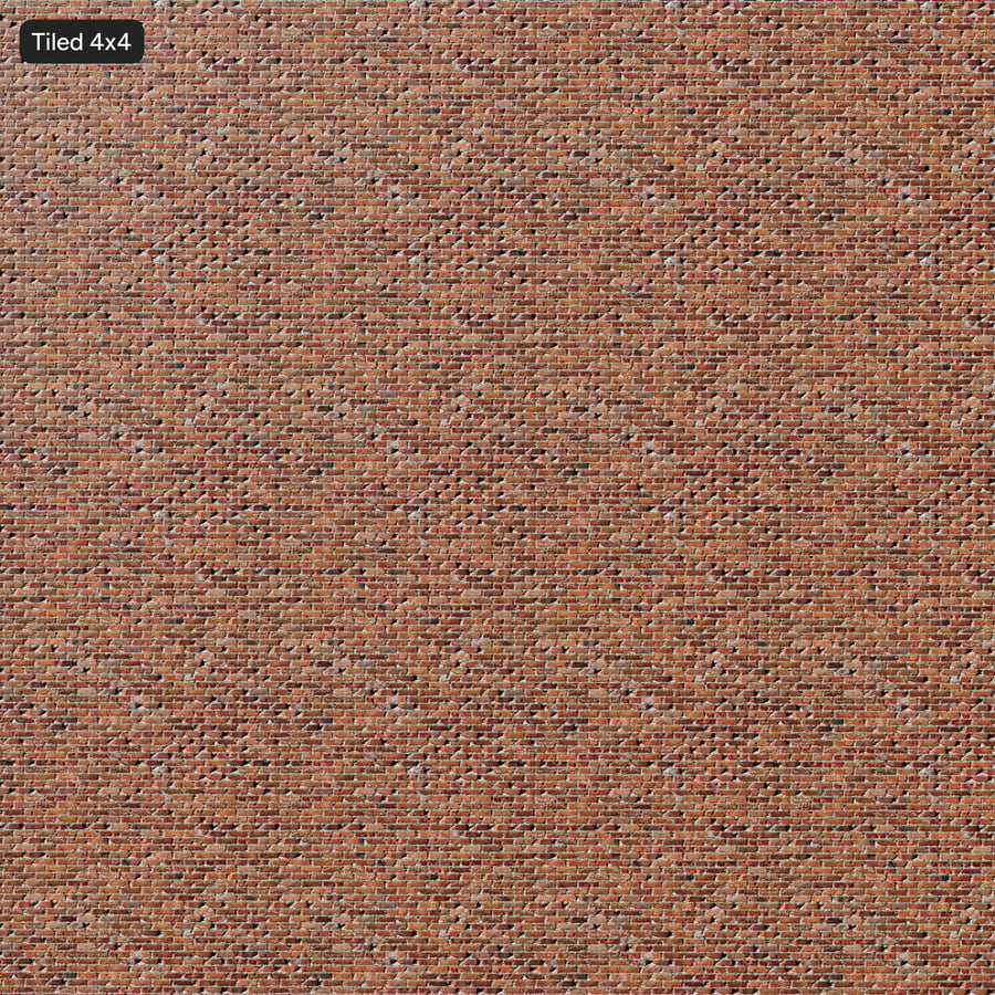 Old Reclaimed Running Bond Brick Wall Texture