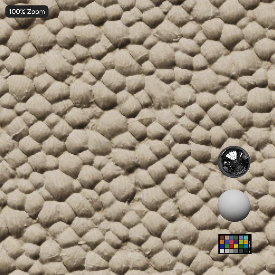 Tekstur Kain Bubbly Boucle