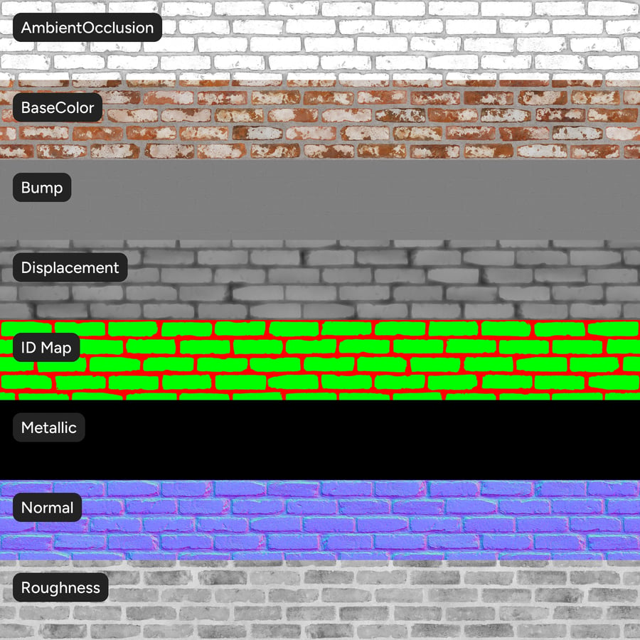 Bělené regenerované běžící Bond cihlové zdi Textura