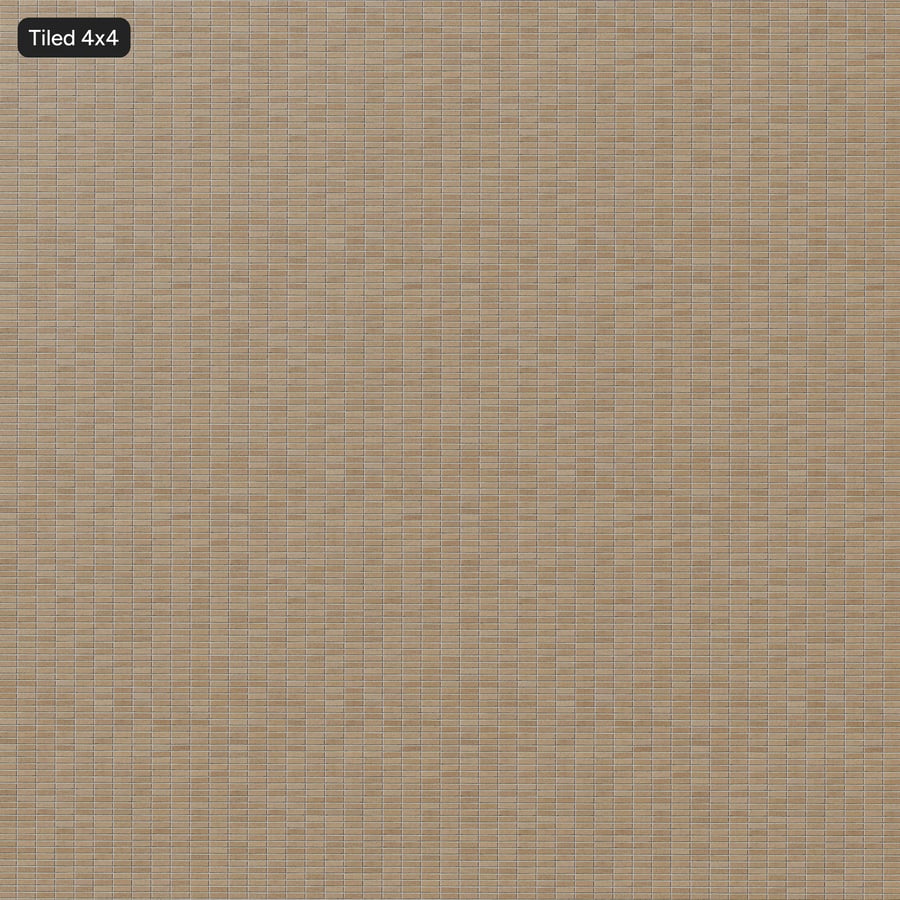 Smooth Stack Bond Brick Wall Texture, Beige