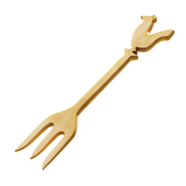 Serviergabel aus Holz Modell