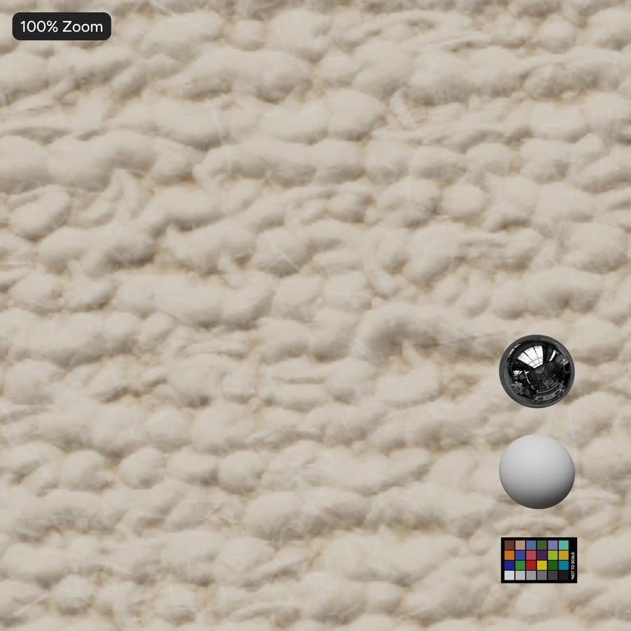 Tejido Bubbly Mixed Boucle Texture