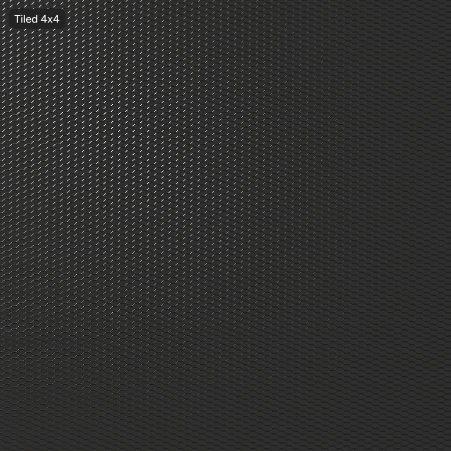 Šestihranný drát s perforovanou kovovou texturou