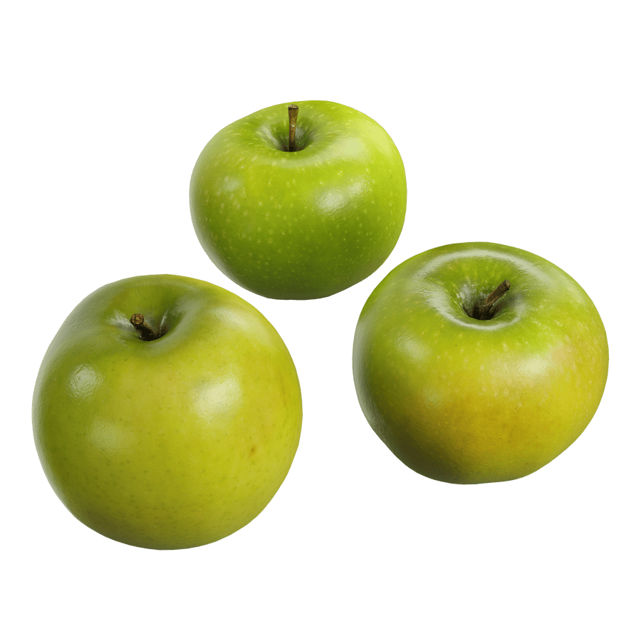 Granny Smith alma modell, zöld