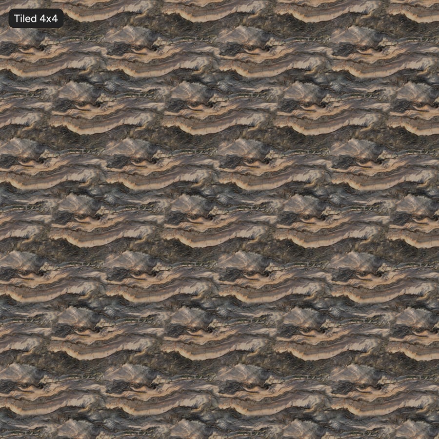 Polished Quartzite Stone Texture, Gray