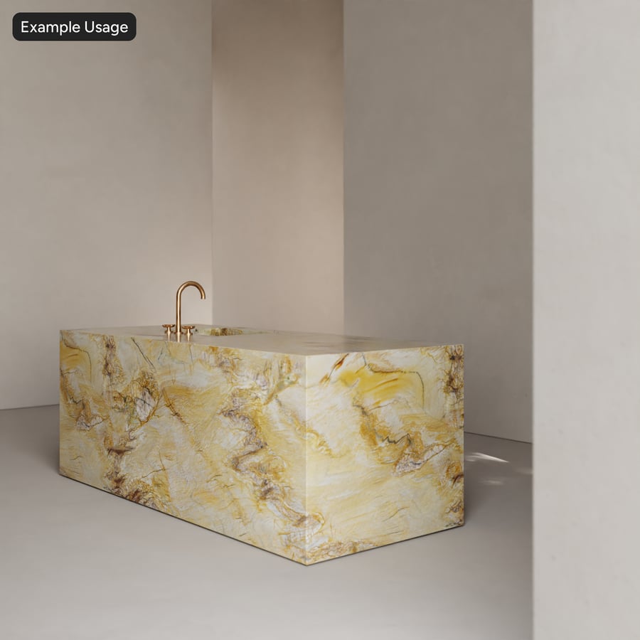 Poliertes Quarzit-Textur, Golden Fantasy