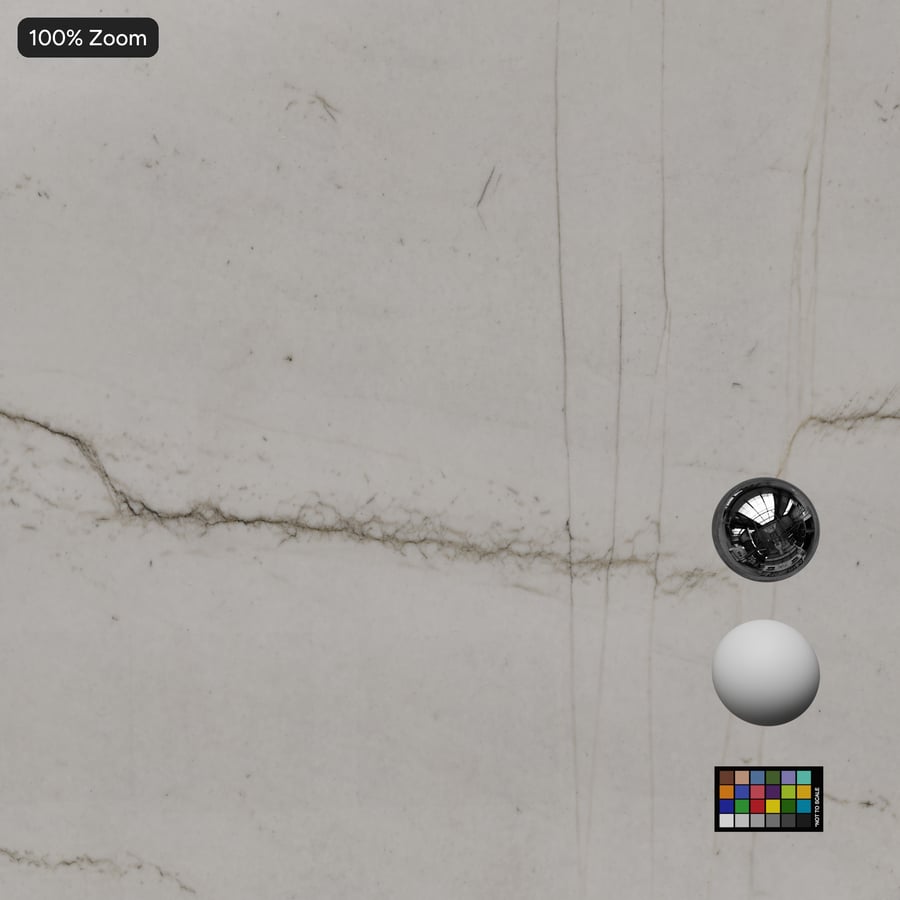 Texture đá quartzite bóng Mont Blanc, màu trắng