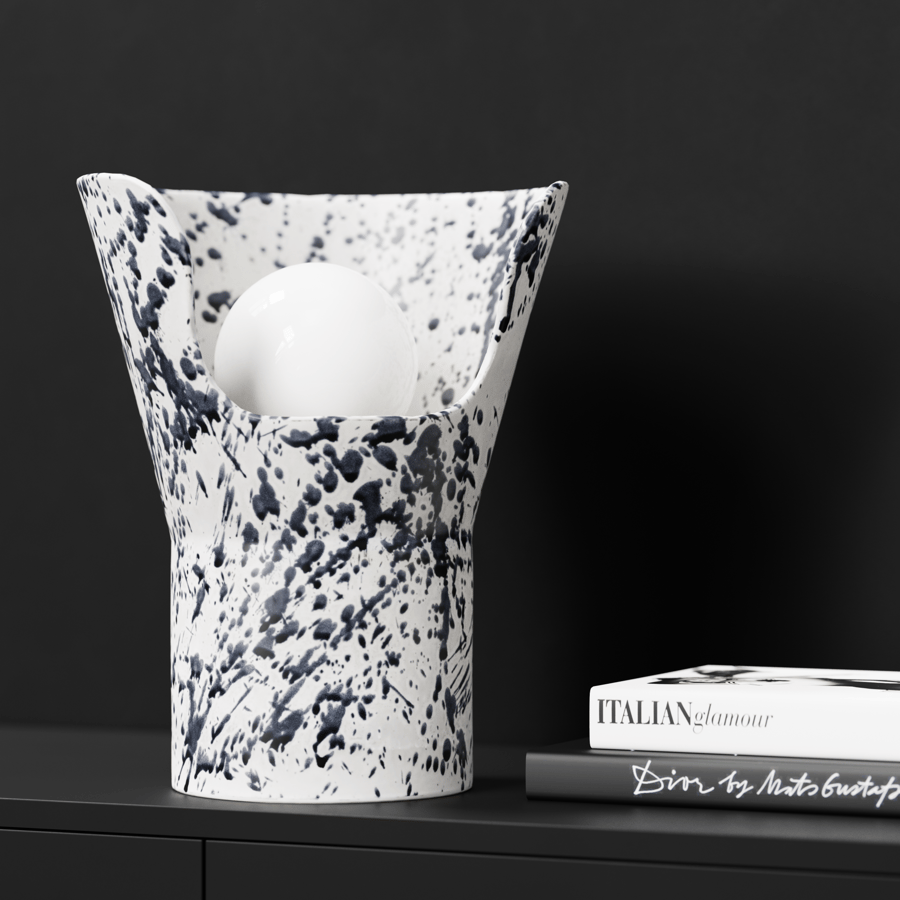 Modello di lampada Eno Ceramic Xona Splattered
