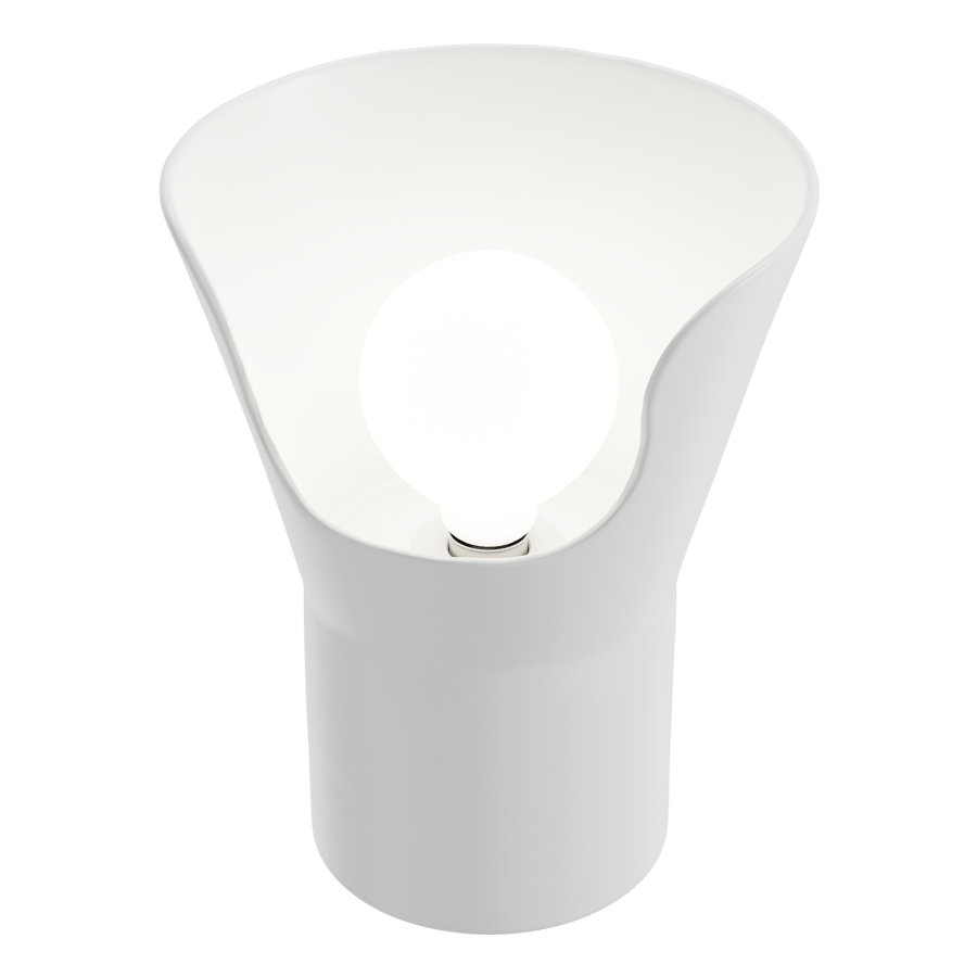 Modello di lampada Eno Ceramic Xona, bianco