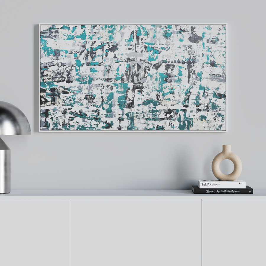 Composizione n. 325 Arte murale espressionista Modello