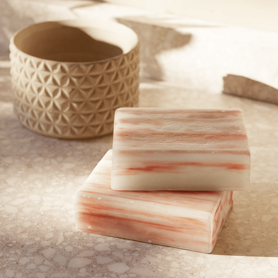 Modèle de pain de savon, blanc