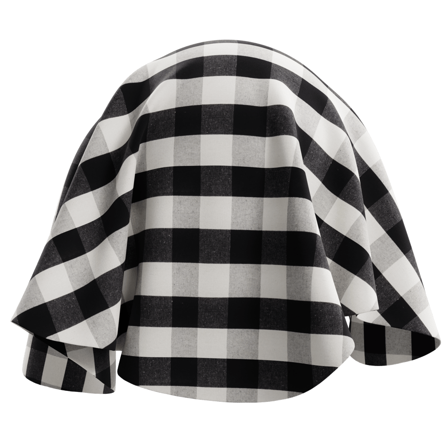 Tessuto a scacchi Gingham