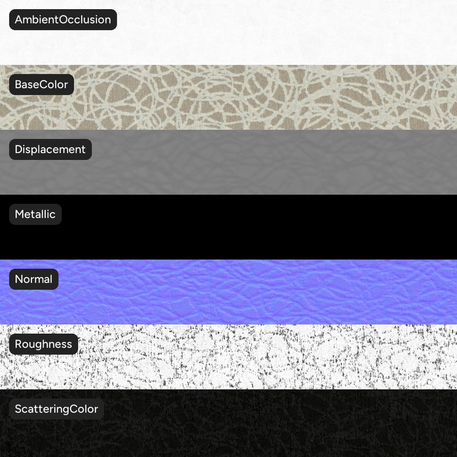 Tessuto a vortici Tremendous, Beige