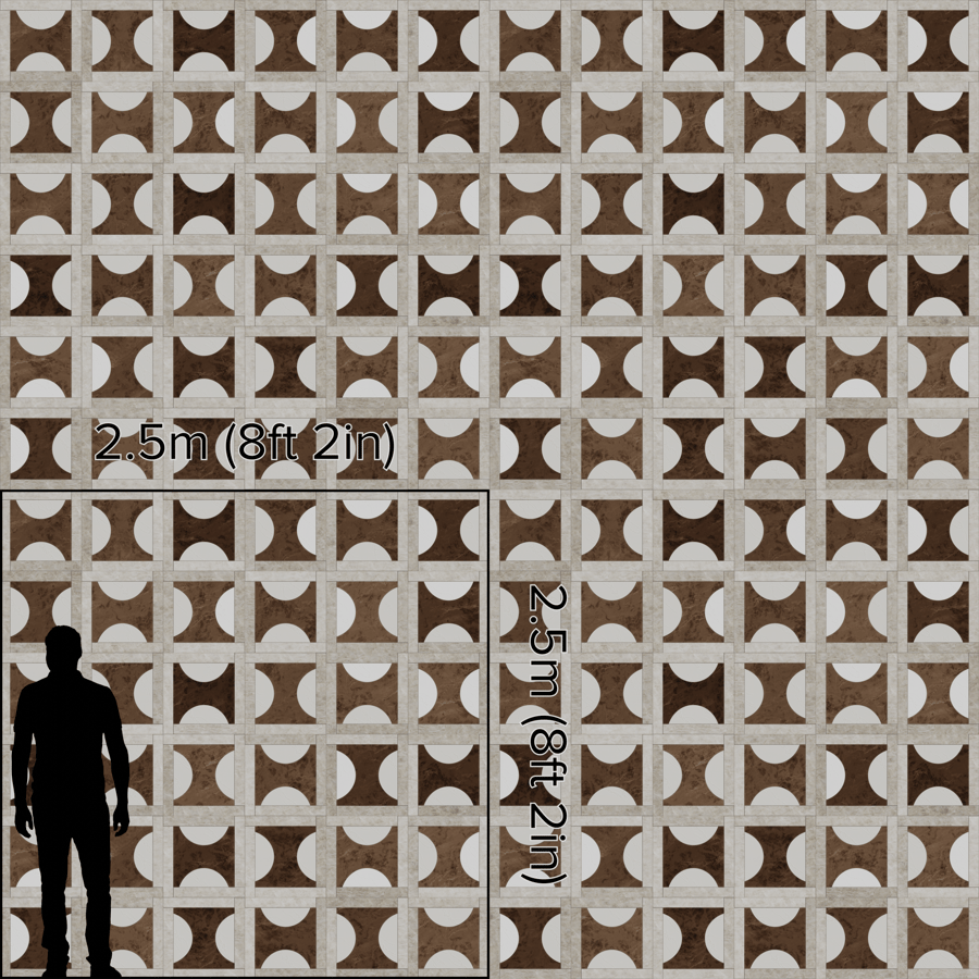 Texturas de azulejo fosco com padrão quadrado, bege