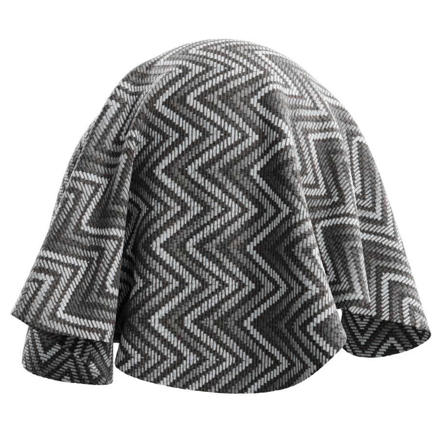 Marguerite Shadow Stoff Textur, Grau