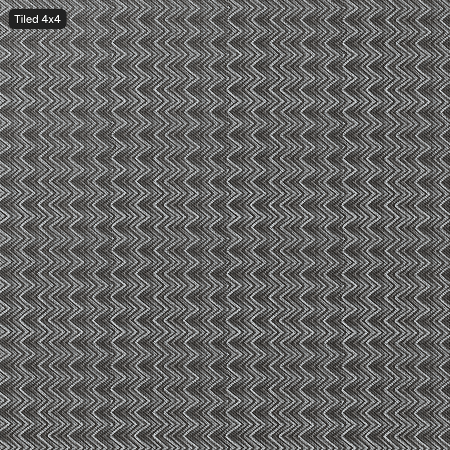 Tissu Marguerite Shadow Texture, gris