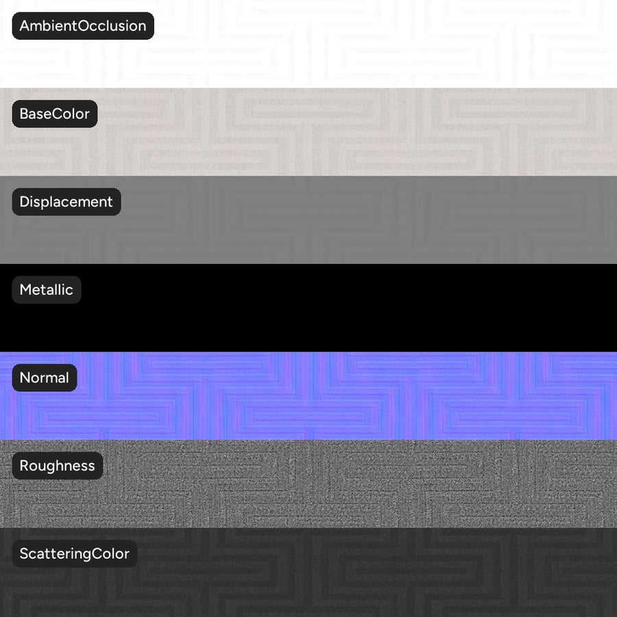 Cyber-Marmor-Stoffstruktur, Weiß