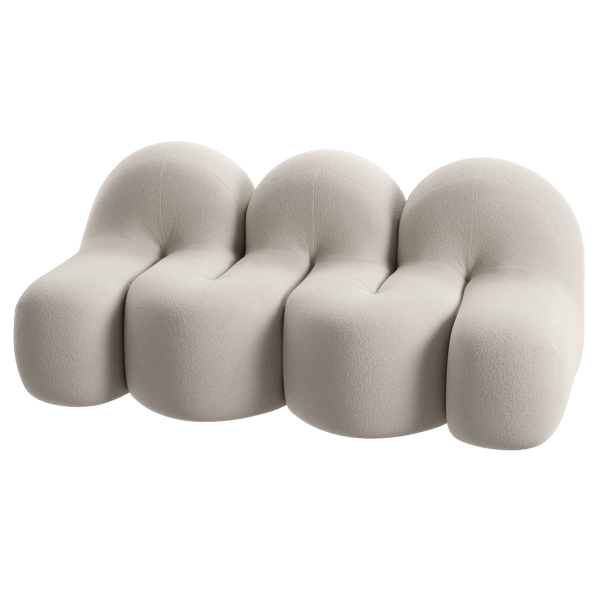 Модель Thehighkey Glove Couch, білий