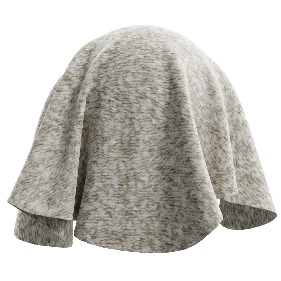 Heathered Fleece Fabric Texture, Beige