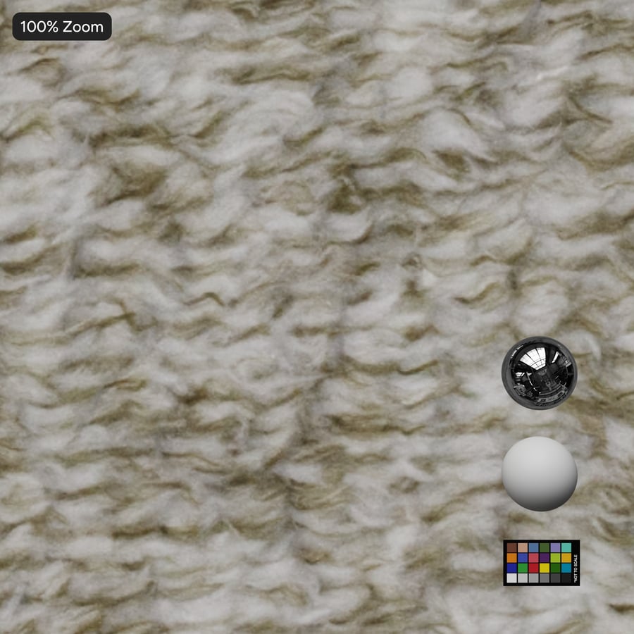 Heathered Fleece Fabric Texture, Beige