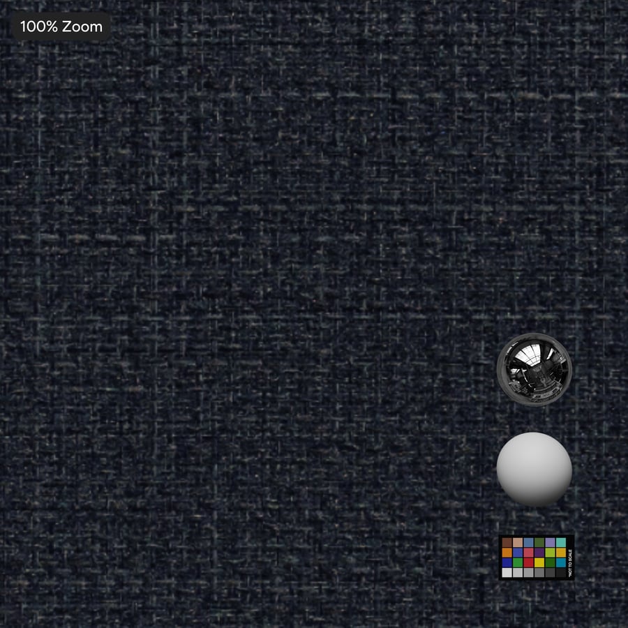 Linen Upholstery Fabric Texture, Blue