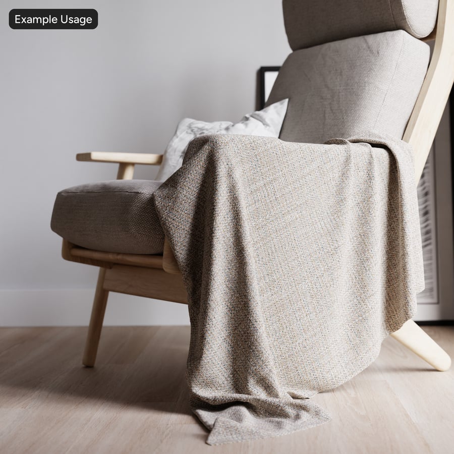 Trove Field Tela de Lino Textura, Beige