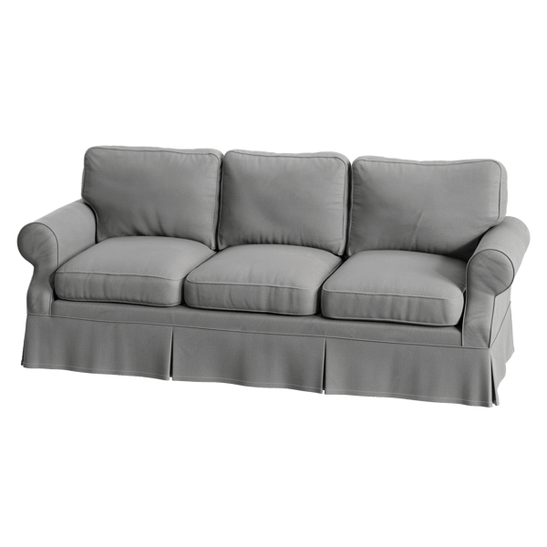 Modèle de canapé scandinave, gris