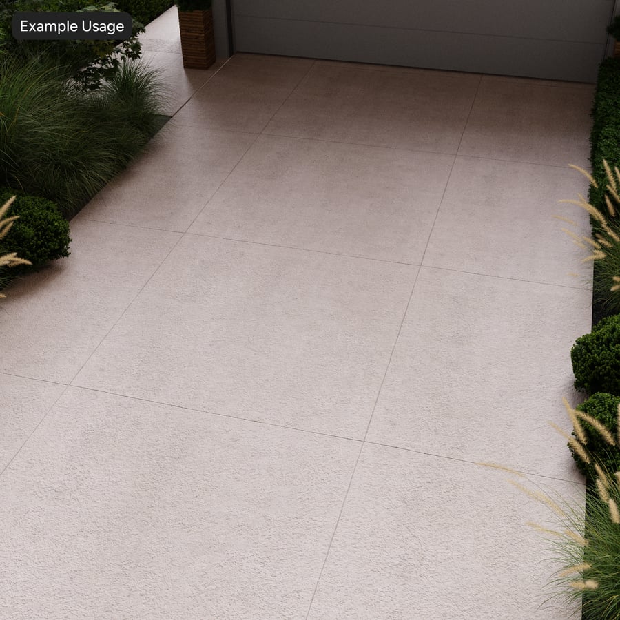 Tekstur Tanah Beton Matte yang Terkikis