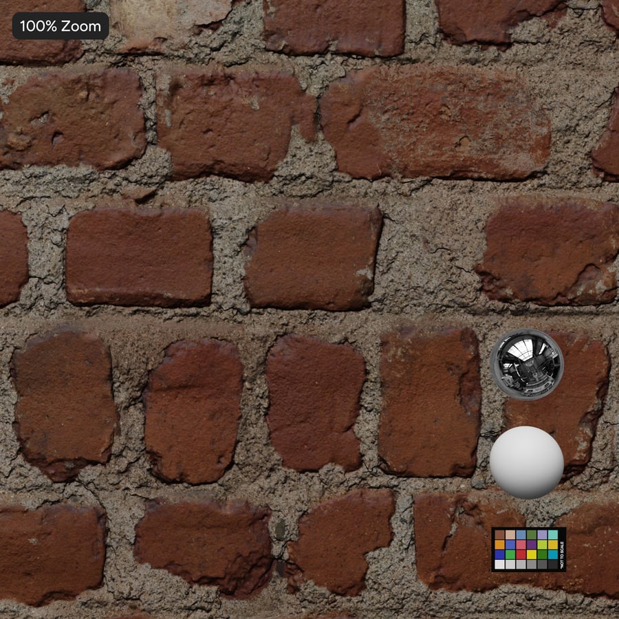Reclaimed Dutch Bond Brick Wall Texture