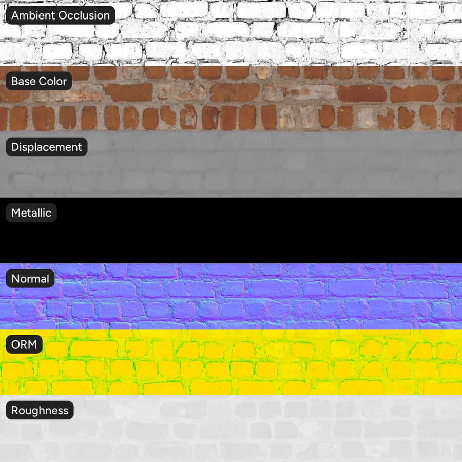 Textura stěn z holandských lepených cihel, oranžová