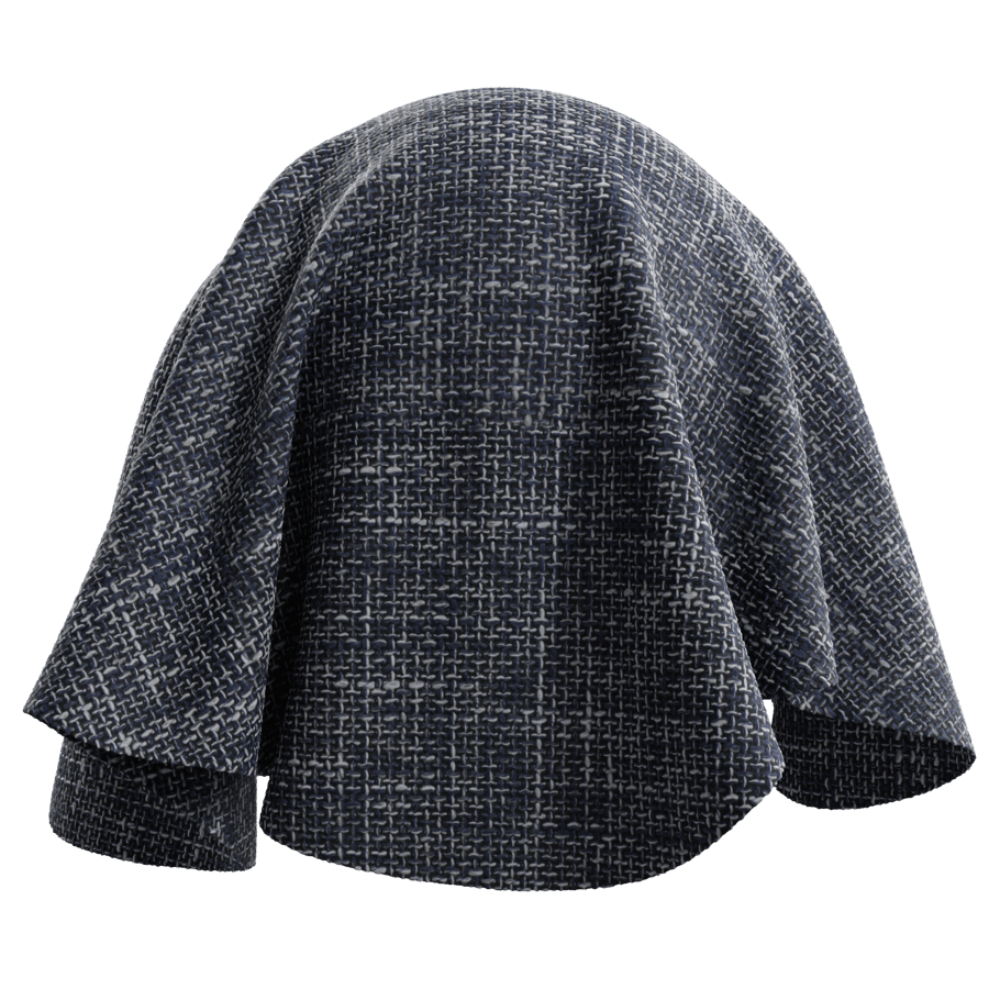 Cross Weave Linen Upholstery Fabric Texture, Blue