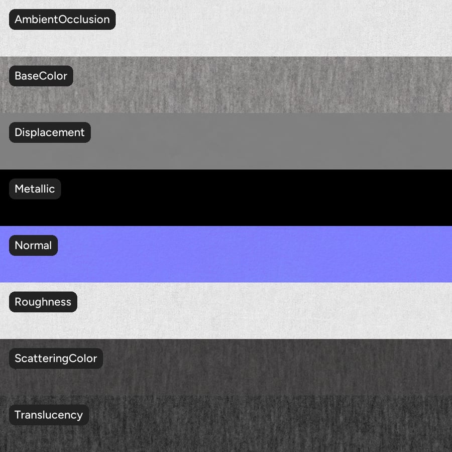 Tejido Jersey Textura, Gris