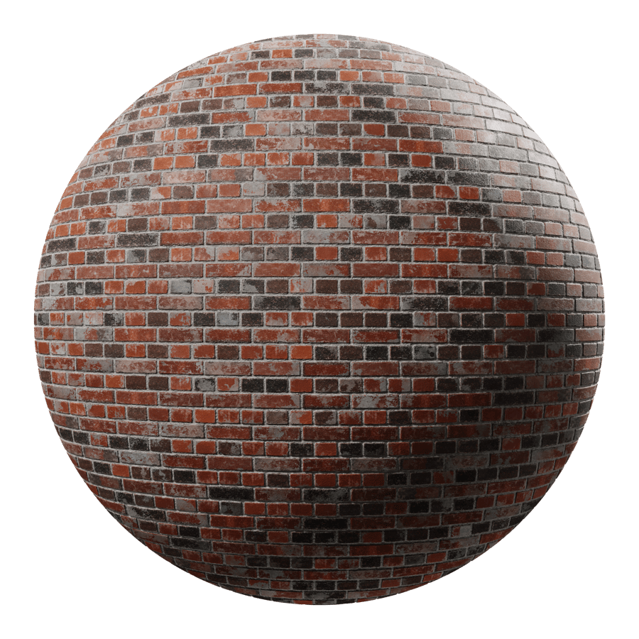 Reclaimed English Bond Brick Wall Texture
