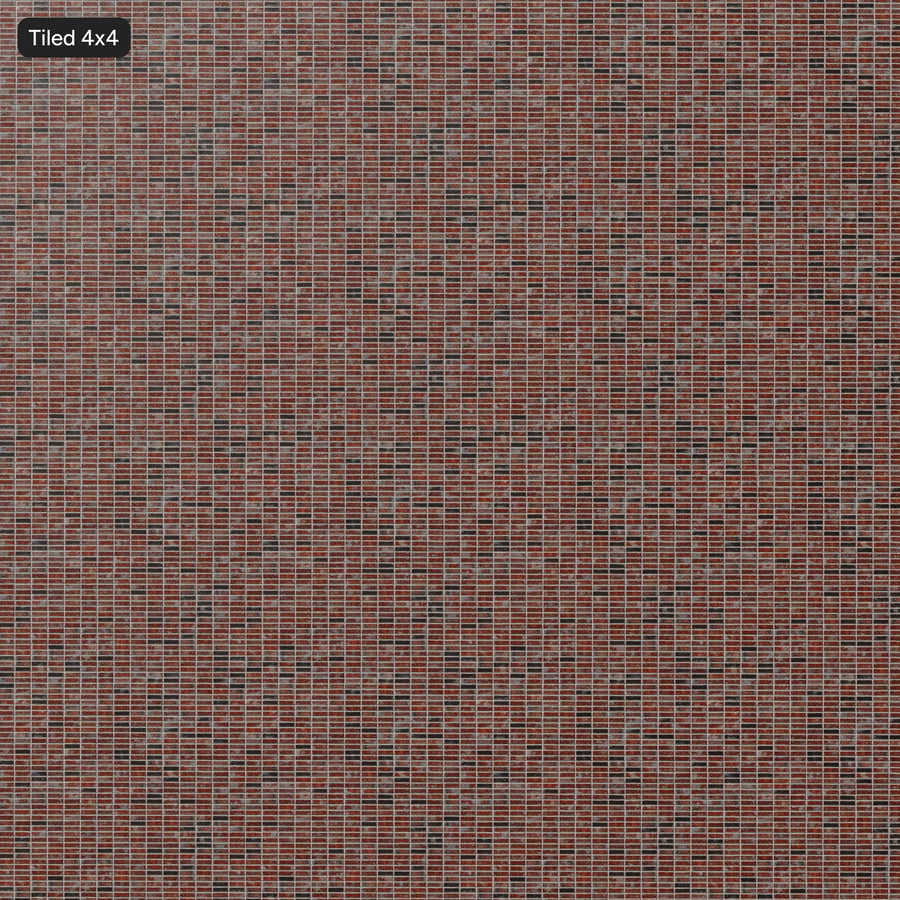 Stack Bond Reclaimed Brick Wall Texture