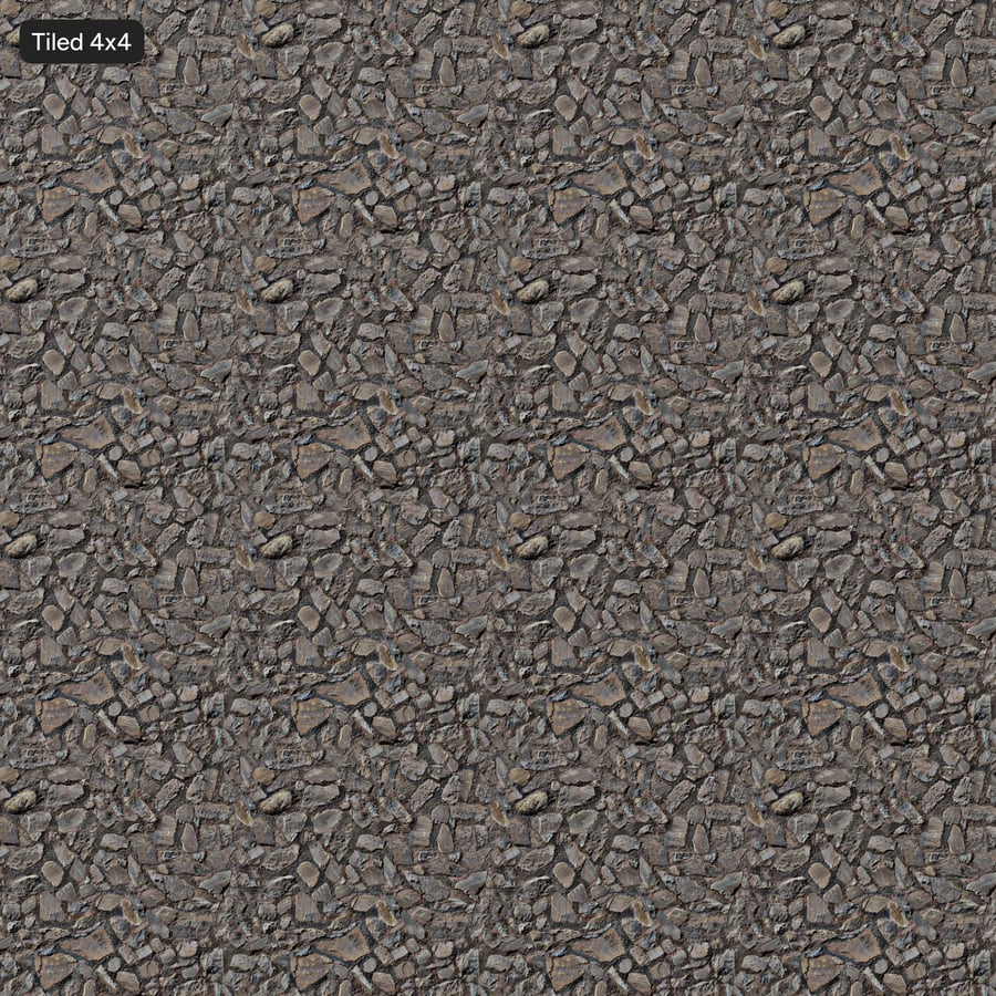Textura de mampostería de piedra en mosaico, gris