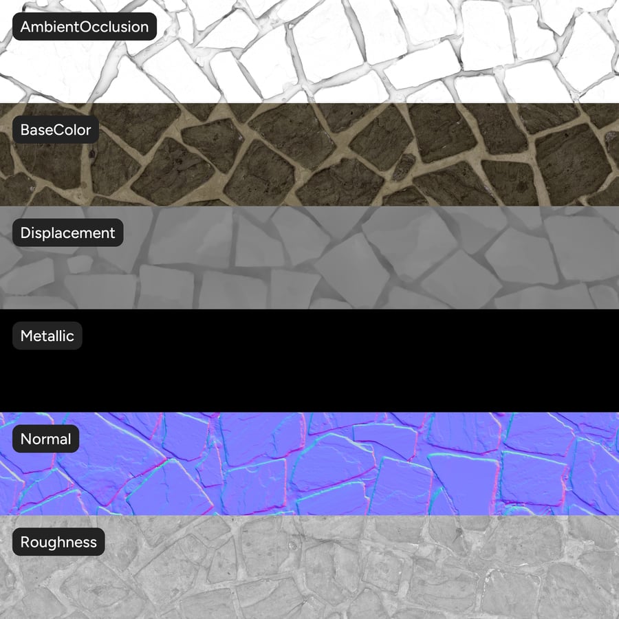 Slate Stone Masonry Texture, Beige Brown