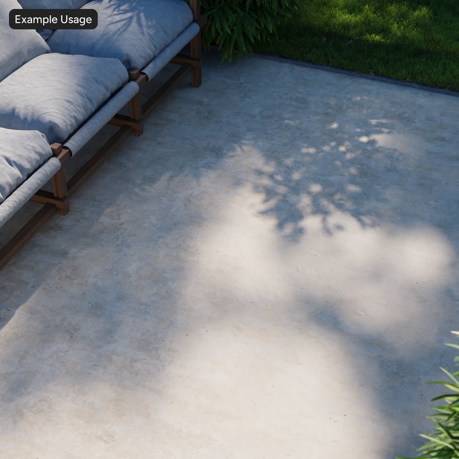Abgenutzte, matte Betontextur