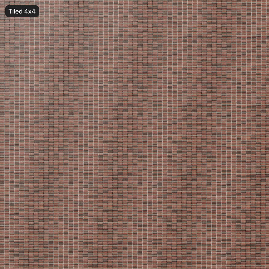 Stack Bond Sandfaced Brick Wall Texture, Pink