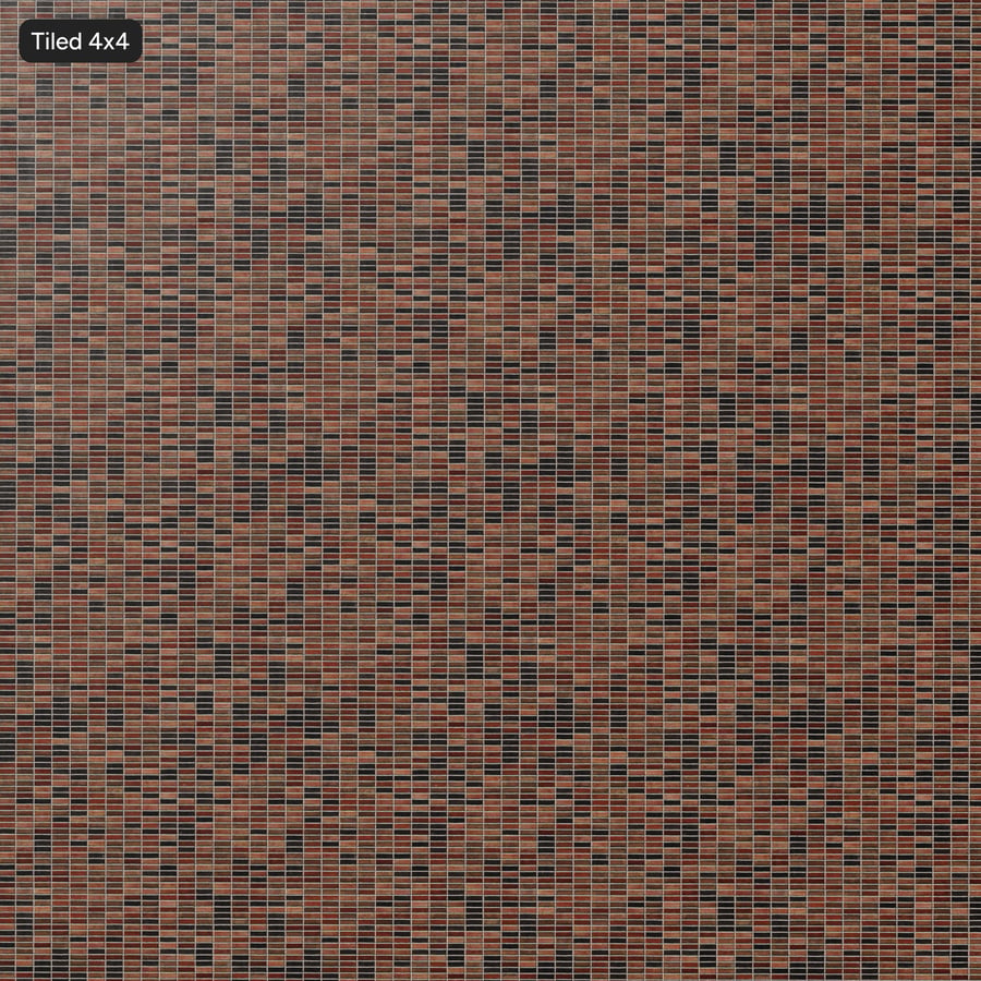 Sandfaced Stack Bond Brick Wall Texture, Multicolored