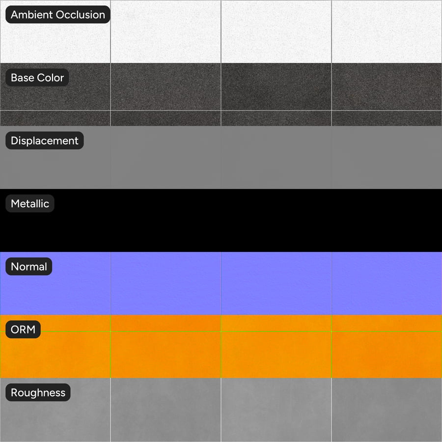 Quadratische Granitmatte Fliesentextur, Gray