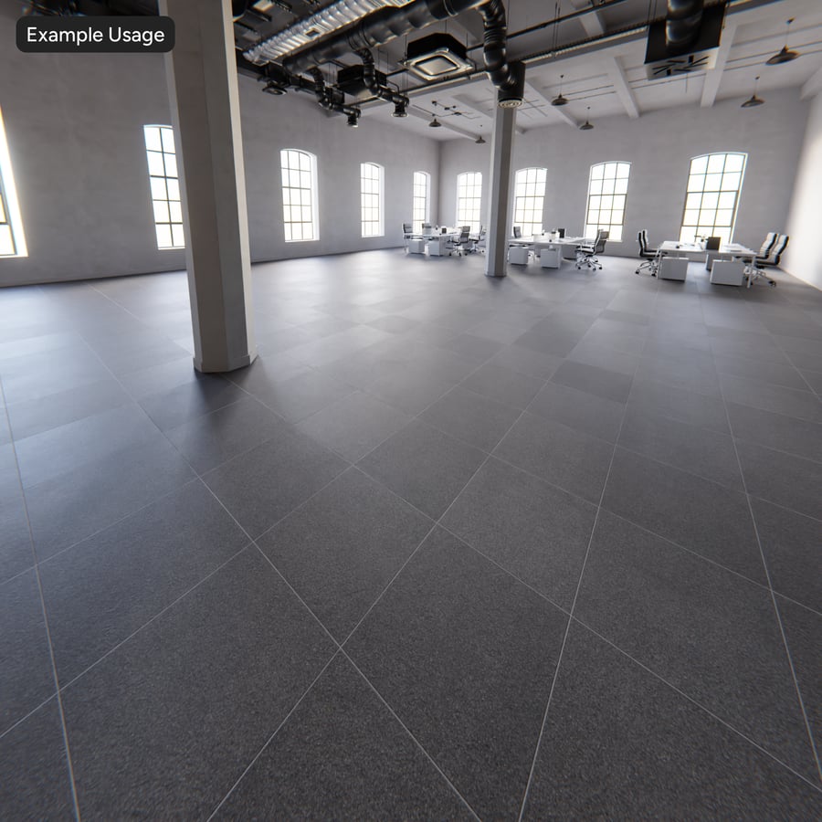 Quadratische Granitmatte Fliesentextur, Gray